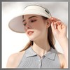 Buzz Selection CAP261 Women's Visor Cap, One Color Hat, Golf,