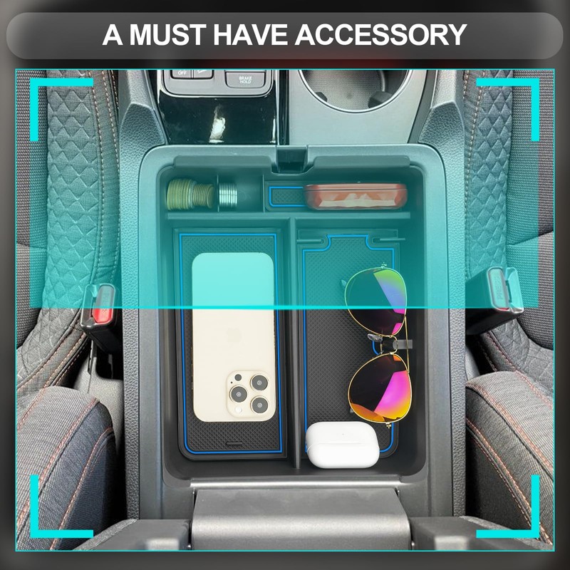 CDEFG 2023 2024 2025 Pilot Center Console Organizer Tray for