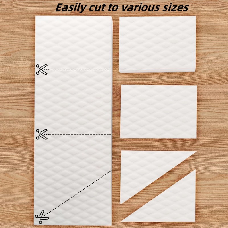 Magic Sponges Eraser Mop Pads,Melamine Sponge Cleaning Pad Mop Refill