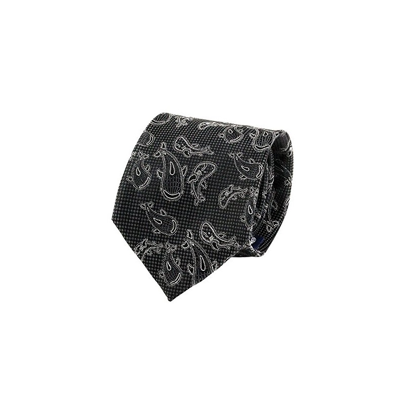 [COLORATA] Carolata Shark Pattern Necktie (100% Silk / Jacquard Woven),