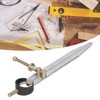 Spacing Gauge Adjustable Wing Divider Leather Craft Drawing Compasses Woodworking