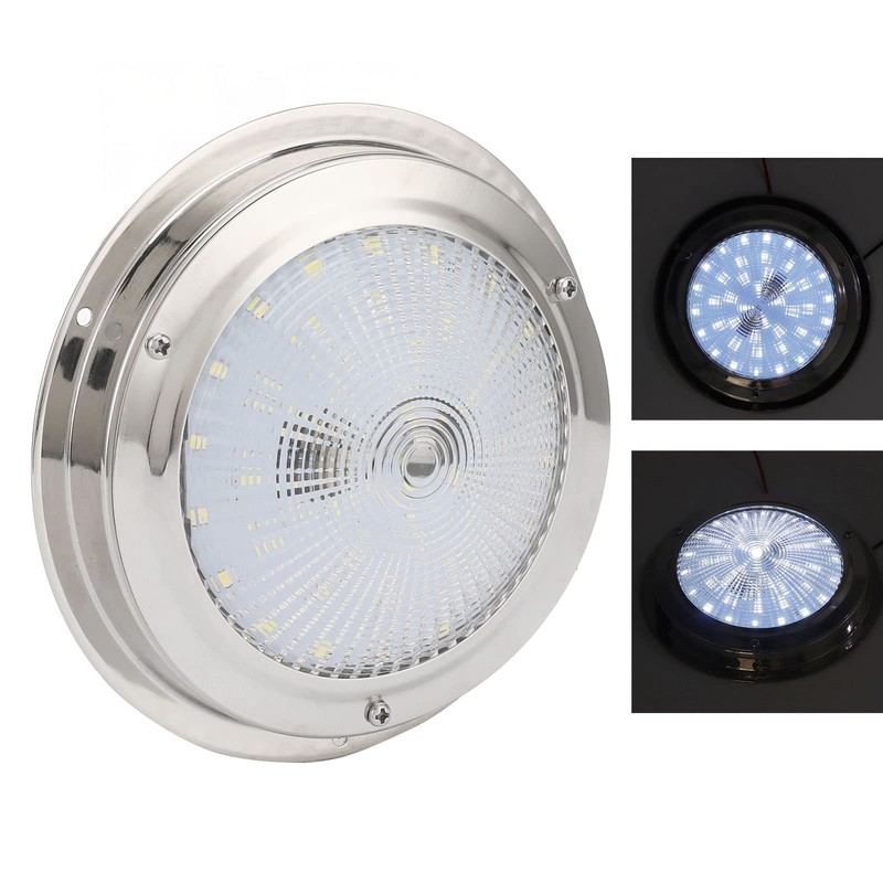 Marine Ceiling Dome Light, 5.5in Marine Ceiling Dome Light 42LED