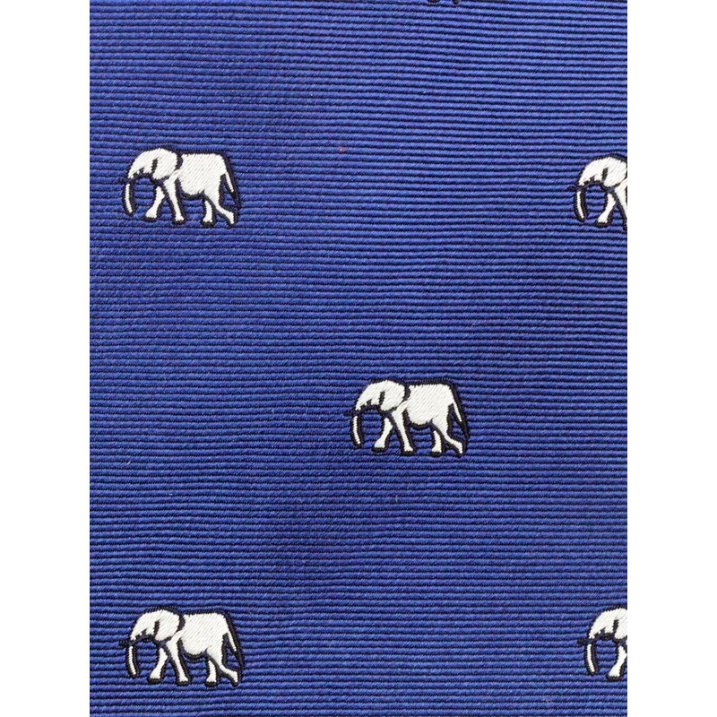 [COLORATA] Carolata Animal Pattern Necktie (100% Silk / Jacquard Woven),