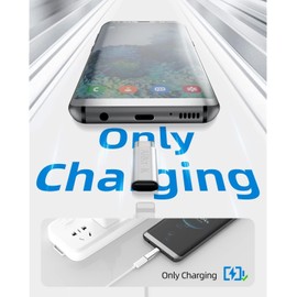 ARKTEK USB-C Male to Lightning Female Adapter Convert Lightning to USB Type C Cable for iPhone 17 16 Series AirPods 4 Pro 2 Galaxy S24 Series Google Pixel 9 - Charging Only (4 Pack)