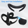 Compatible with Oculus Quest 2 Face Bracket Replacement,VR Breathable Foam