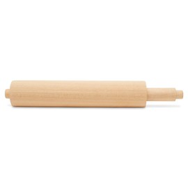 Spring-Loaded Bathroom Toilet Paper Holder Wall Mount Rod 5-inch, Pack of 5 Wood Toilet Paper Spring Rod for Replacements, by Woodpeckers