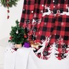 Christmas Curtains for Living Room and Bedroom 63 Inch Snowflake