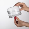 DLRDLR 30oz Plastic Candy Dish with Airtight Lid for Office