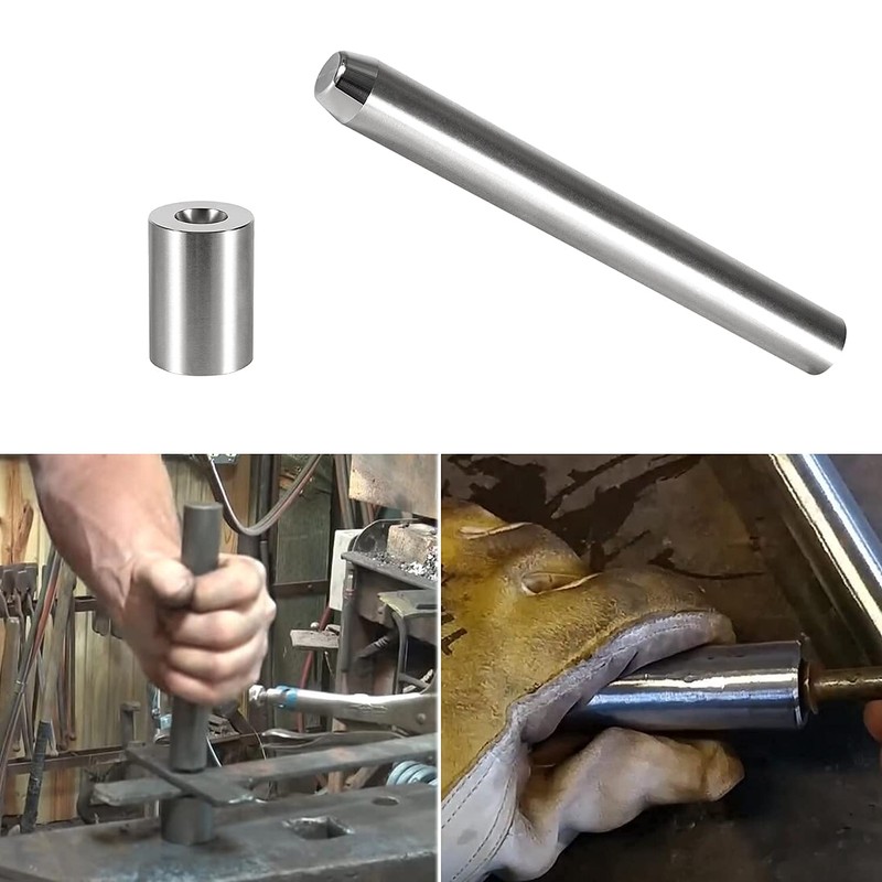 Heavy Duty Blacksmith Rivet Doming Tools Heading & Bottom for