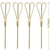 Cocktail Sticks Toothpicks Party Supplies Bamboo Picks Knot Skewers Toothpicks