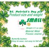 25/50/100PCS small St. Patrick's Day Clover Lapel Pins Shamrock Pin