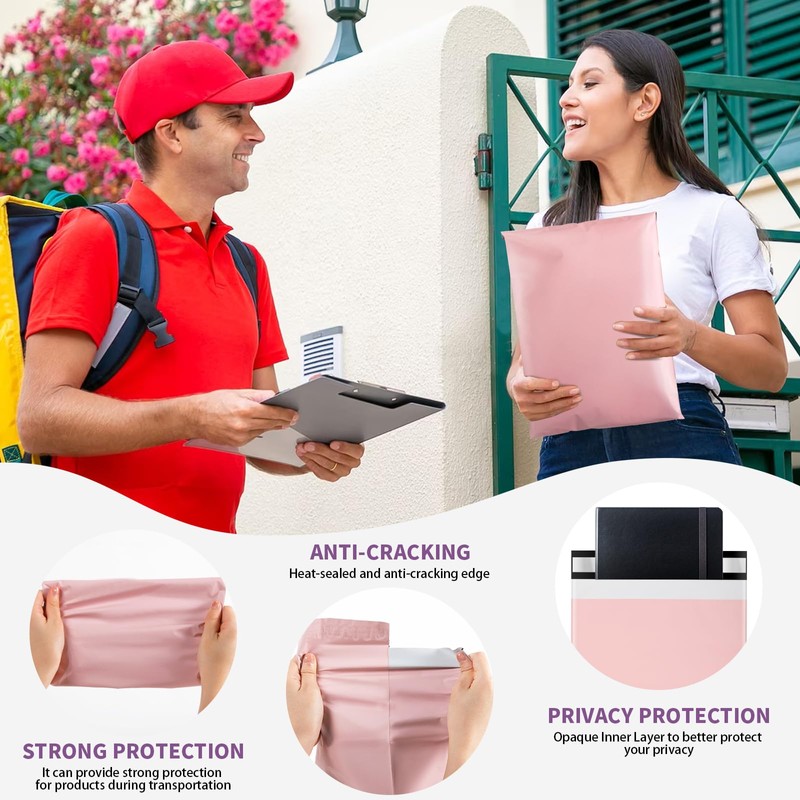 Oududianzi 30PCS Large Poly Mailers, 3 Sizes Shipping Bags, Fashion