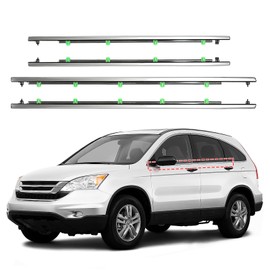 ItranMc Window Molding Trim for Honda CR-V/CRV 2007-2011,Chrome Outer Door Weatherstrip Window Seal Belt,Replace#72410-SWA-A01 72450-SWA-A01 72910-SWA-A01 72950-SWA-A01