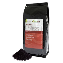 Worm Bliss (1 Cubic Ft, 30lbs) - Organic Worm Castings for Plants & Gardening - OMRI-Listed Earthworm Castings for Plants, Vegetables, Flowers, & Potting Soil - Garden Fertilizer Rich in Nutrients