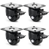 Humagineer 2-Inch Casters Set of 4 Heavy Duty, Load 2200