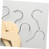 WATIIFUFU Pack of 10 Clothes Hanger Hooks Accessories Multi-Purpose Screw