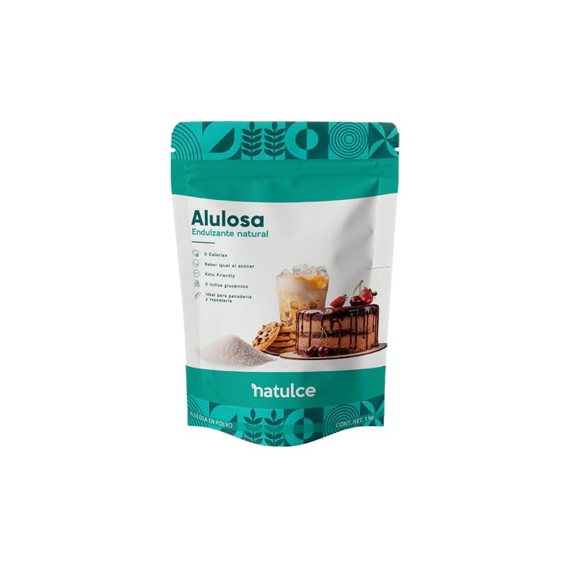 NATULCE | Alulosa 1 Kg Endulzante Natural Sustituto De Azúcar