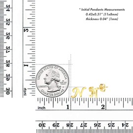 Women Teen Girls Stainless Steel Tiny Initial Stud Earrings Gold Silver Initial 26 Letters Alphabet Earrings (N-Gold)