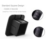 CyanHall 1.25” Black Trailer Hitch Tube Rubber Cover Plug, Fits
