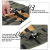 Wrench Tool Roll, Heavy Duty Waxed Canvas Multi-purpose Tool Pouch