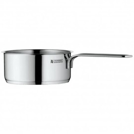 WMF Sauce Pan Ø 10 cm Approx. 0,5L Mini Stackable Pouring Rim Metal Lid Cromargan® Stainless Steel Brushed Suitable for All Stove Tops Including Induction Dishwasher-Safe