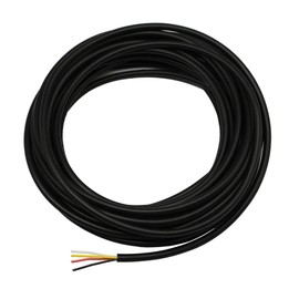 24AWG UL2464 Power Cable Stranded Electrical Wire LED Red & Black & Yellow& White 4 Conductors tinned Copper (2464-24AWG-4C- 25ft)