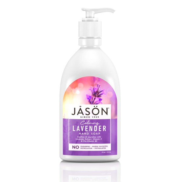 Jason Hand Soap, Calming Lavender, 16 oz