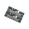 2pcs Metal Grumpy Man Edition Door Tailgate Bumper Emblem Bsdge