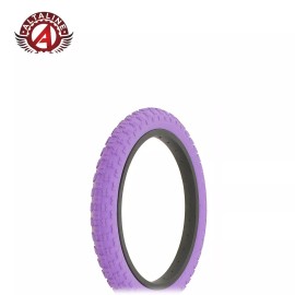 Duro ALTALINE Bike Tire 16" x 2.125" COMP III Purple/Purple Sidewall BMX Tire Kids