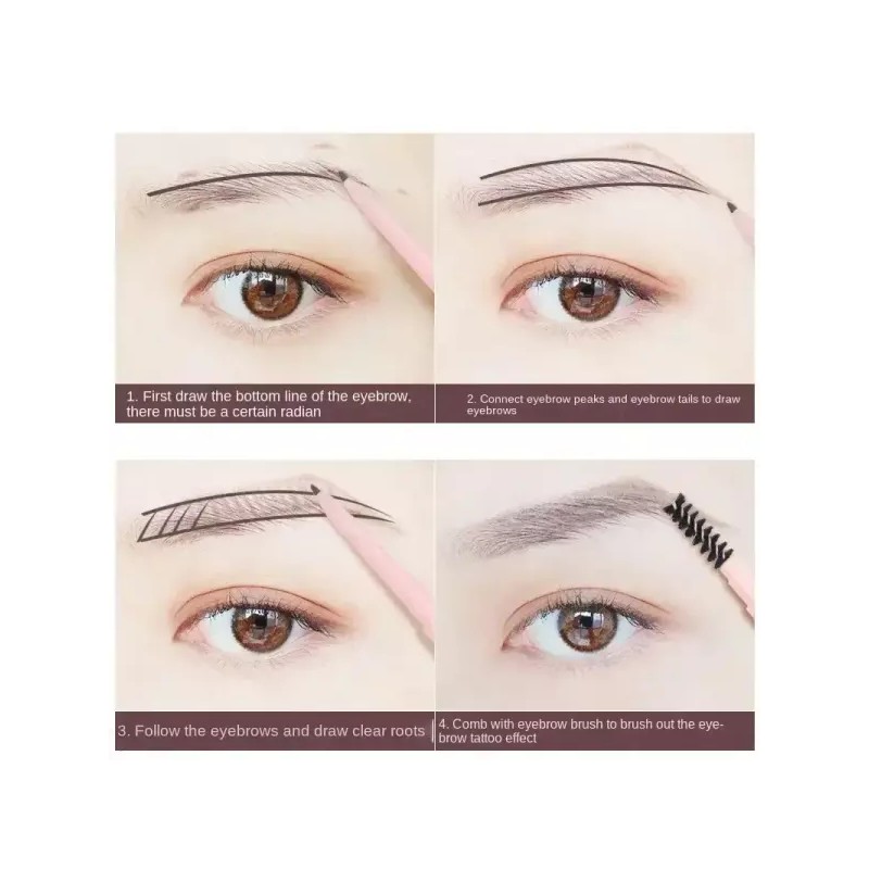 Product Detail Reference 여성용 초미세 눈썹 펜슬 양면 방수 땀