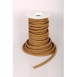 Medline MDS19676 Non-Sterile Latex Tubing, 3/16" x 3/32" x 3/8", 50', Amber