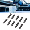 10Pcs Extruder Nozzle Kit 0.2 0.4 0.6 0.8 1mm Hardened