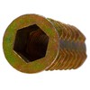 YoiYee M8 x 30mm Wood Insert Hex Socket Nuts -
