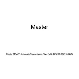 Master MSATF Automatic Transmission Fluid (Multipurpose 12/1QT)