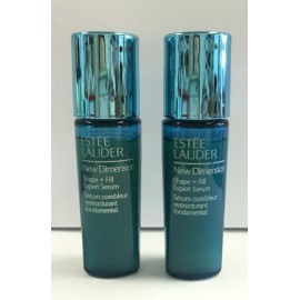 Estée Lauder Lot of 2 Estee Lauder New Dimension Shape+Fill Expert Serum 0.24 oz / 7 ml Each