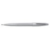 Pentel Sign Pen - Grey, Pack of 12, S520-N