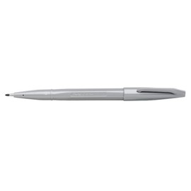 Pentel Sign Pen - Grey, Pack of 12, S520-N