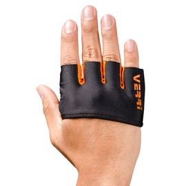 Verri | Calleras sintéticas, Mini Pad para protección de Las Manos en Levantamiento de Pesas, Crossfit, rutinas, Entrenamiento en Gym, Negro, unitalla