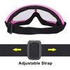 LJDJ Motorcycle Goggles,4 Pack Dirt Bike ATV Motocross Riding Offroad