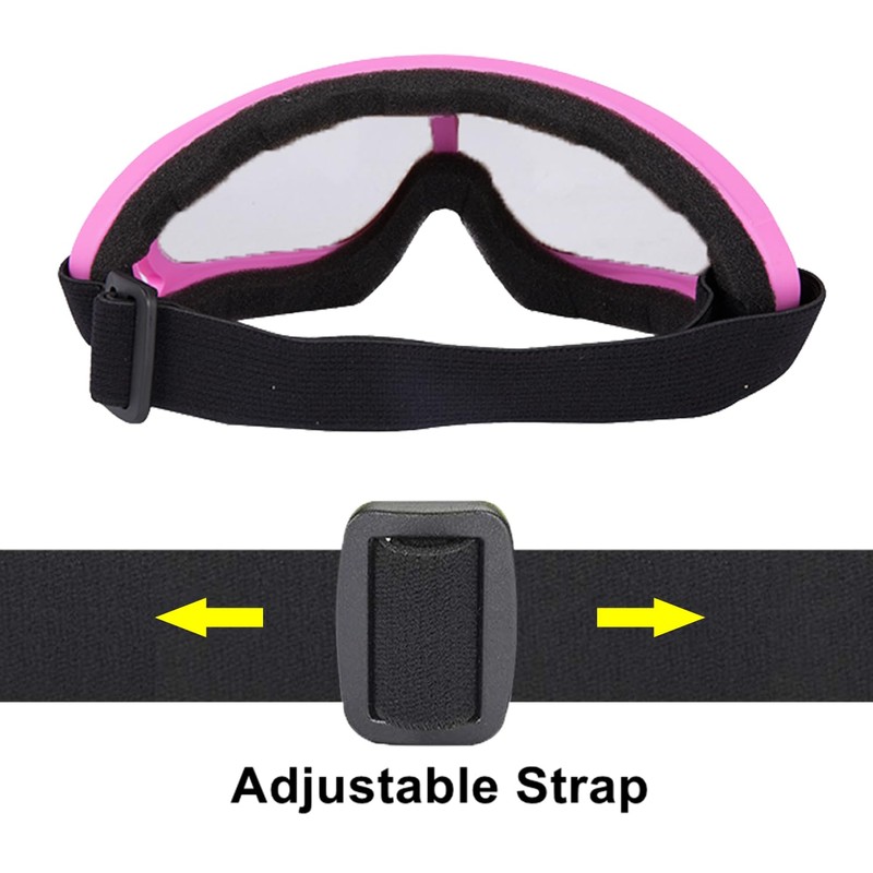 LJDJ Motorcycle Goggles,4 Pack Dirt Bike ATV Motocross Riding Offroad