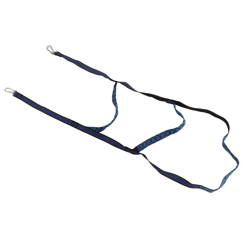 Marine Boat Rope Ladder Boarding Steps with Hooks Nylon Blue