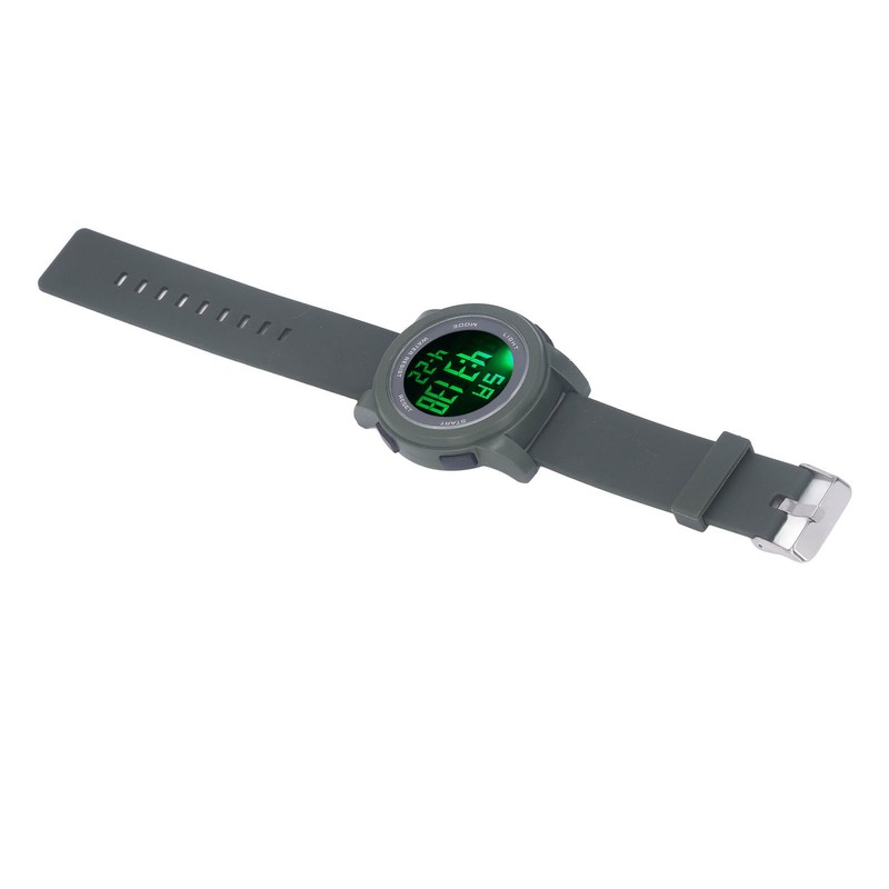 Digital Sports Watch Multifunctional Large Display Luminous 5Bar Waterproof Swimming