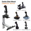 Fosiya SIM Fighting Joystick Center Chair Mount Flight Stick Chair