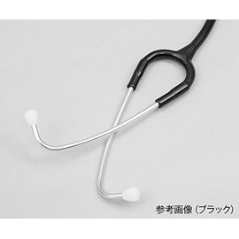 Navis Basic Nurse Scope Stethoscope Inner Spring Single Black / 7-8348-01