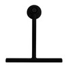 Splash home Shower Squeegee for Glass Doors - Black Bathroom