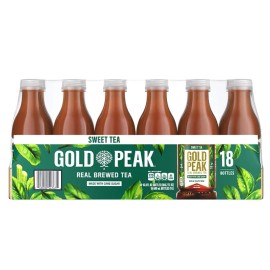 Peak Gold Peak Sweet Tea, 16.9 Fluid Ounce (Pack of 18)