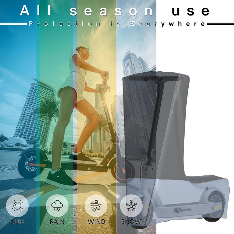 Electric Scooter Cover (300W-3000W) - All Season Universal Fit, Better