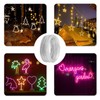 15 m 28AWG PVC Cable Transparent 2 Core Lights Cable
