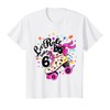 Kids Birthday Shirt Girl, 6 Year Old Roller Skate Cat