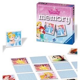 ラベンスバーガー ディズニープリンセス ミニメモリー 22312 1 (記憶力を鍛える神経衰弱ゲーム）3歳から
